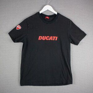 Ducati Logo Tee Mens Black Vintage Sportswear Car